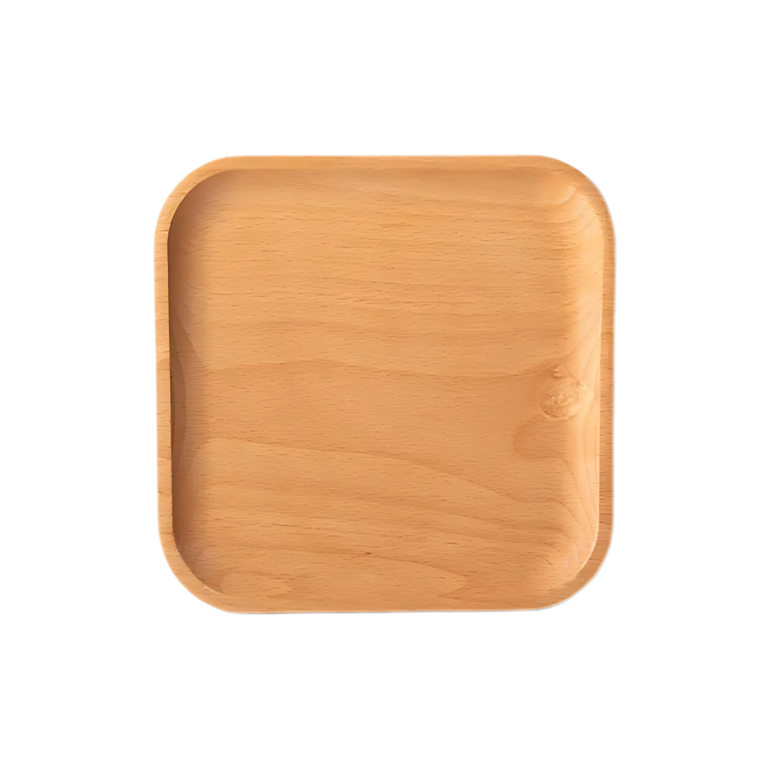 Wooden beech tray