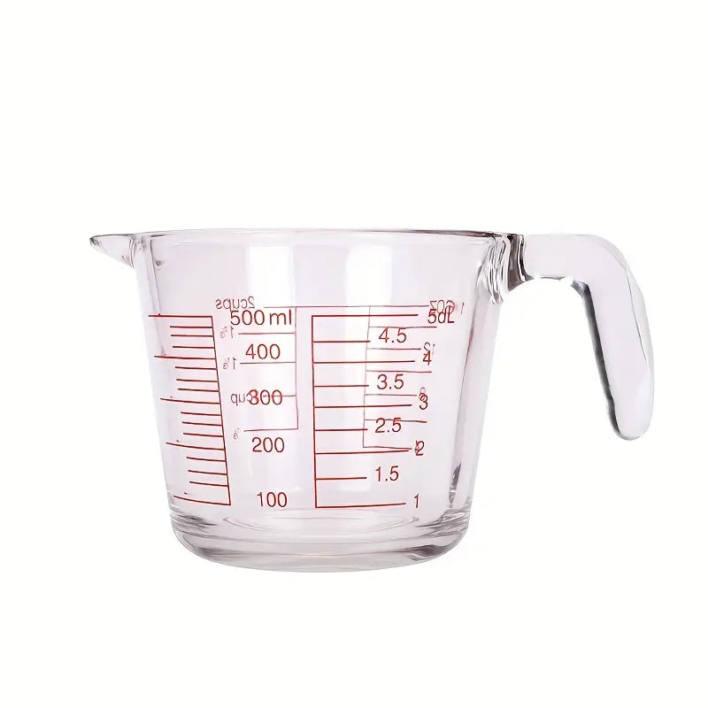 Glass measuring cup - 17 oz / 34 oz