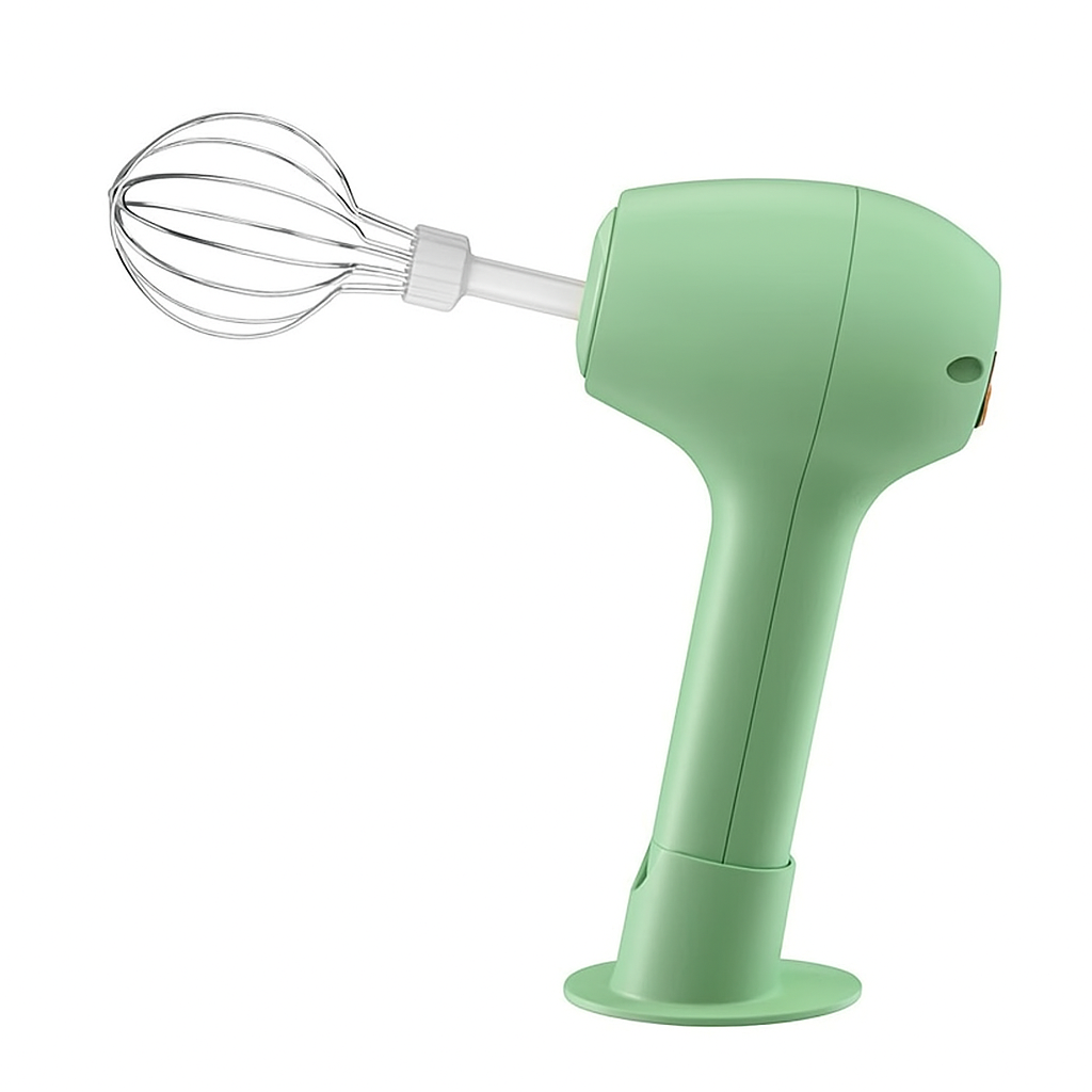 Wireless portable electric food mixer