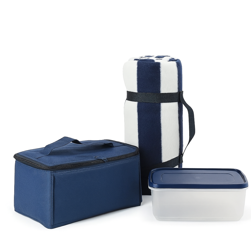 Extra large picnic basket - Set for 4
