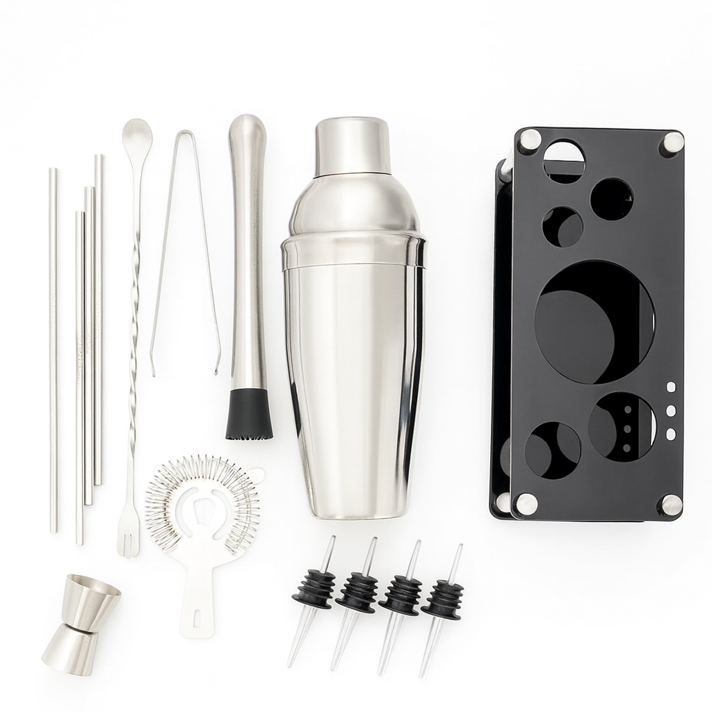Cocktail shaker set + Recipe book