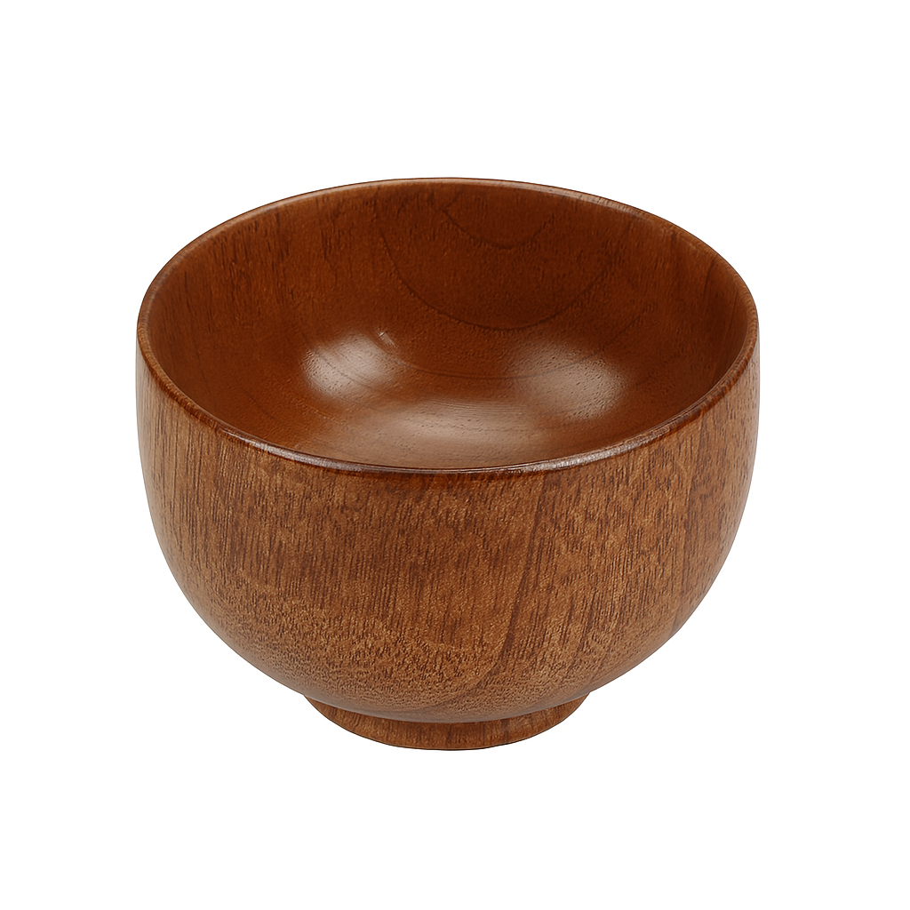 Retro wood bowl