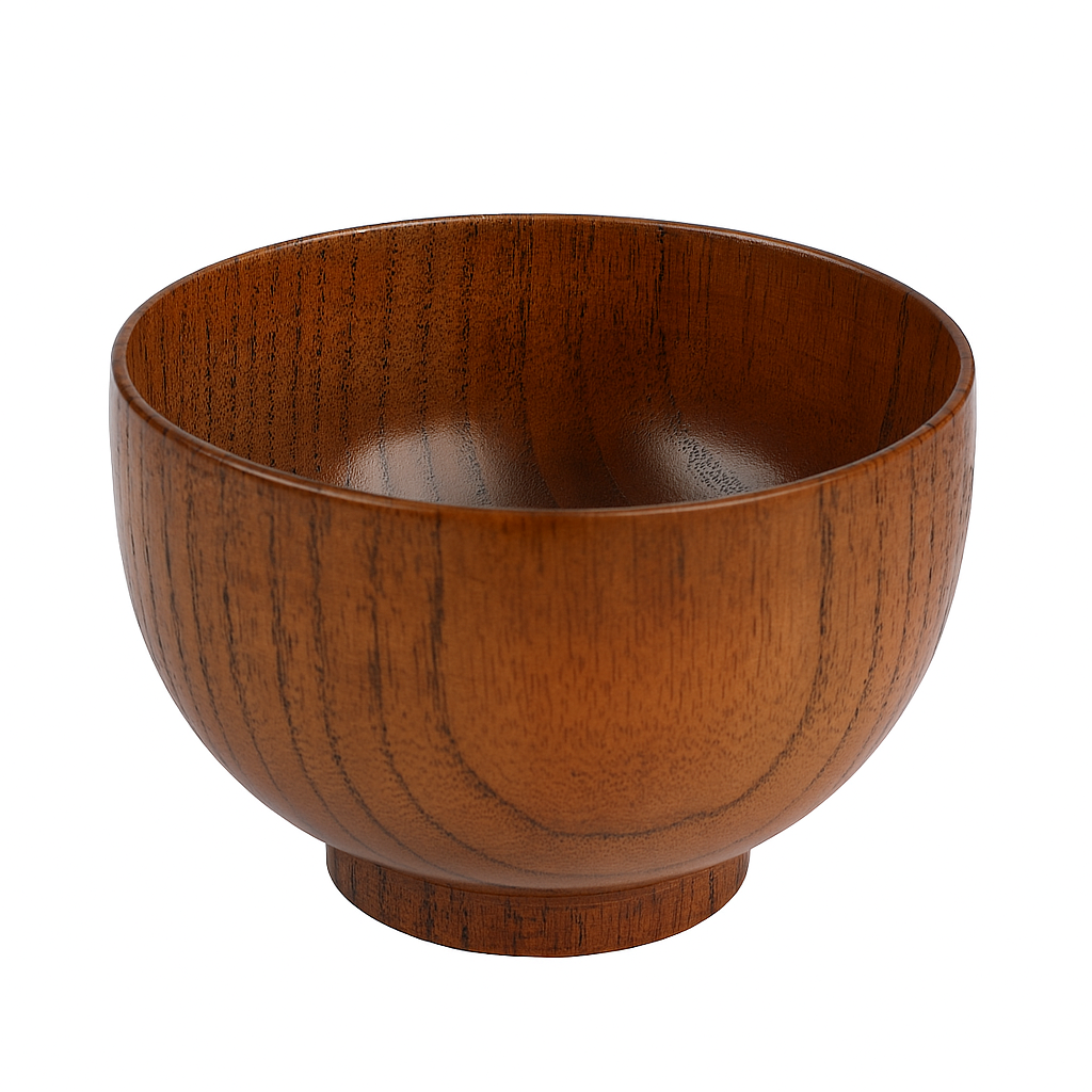 Retro wood bowl