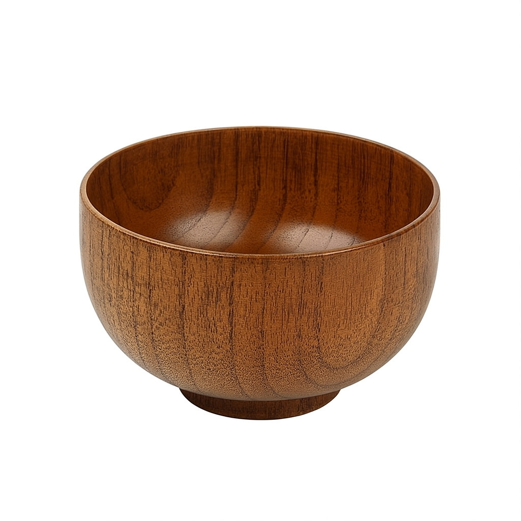 Retro wood bowl