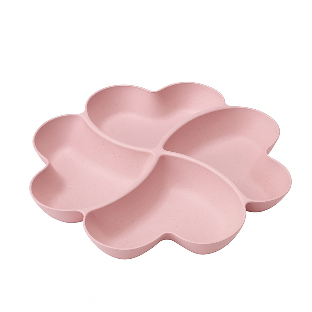 Eco-Friendly heart-shaped snack tray