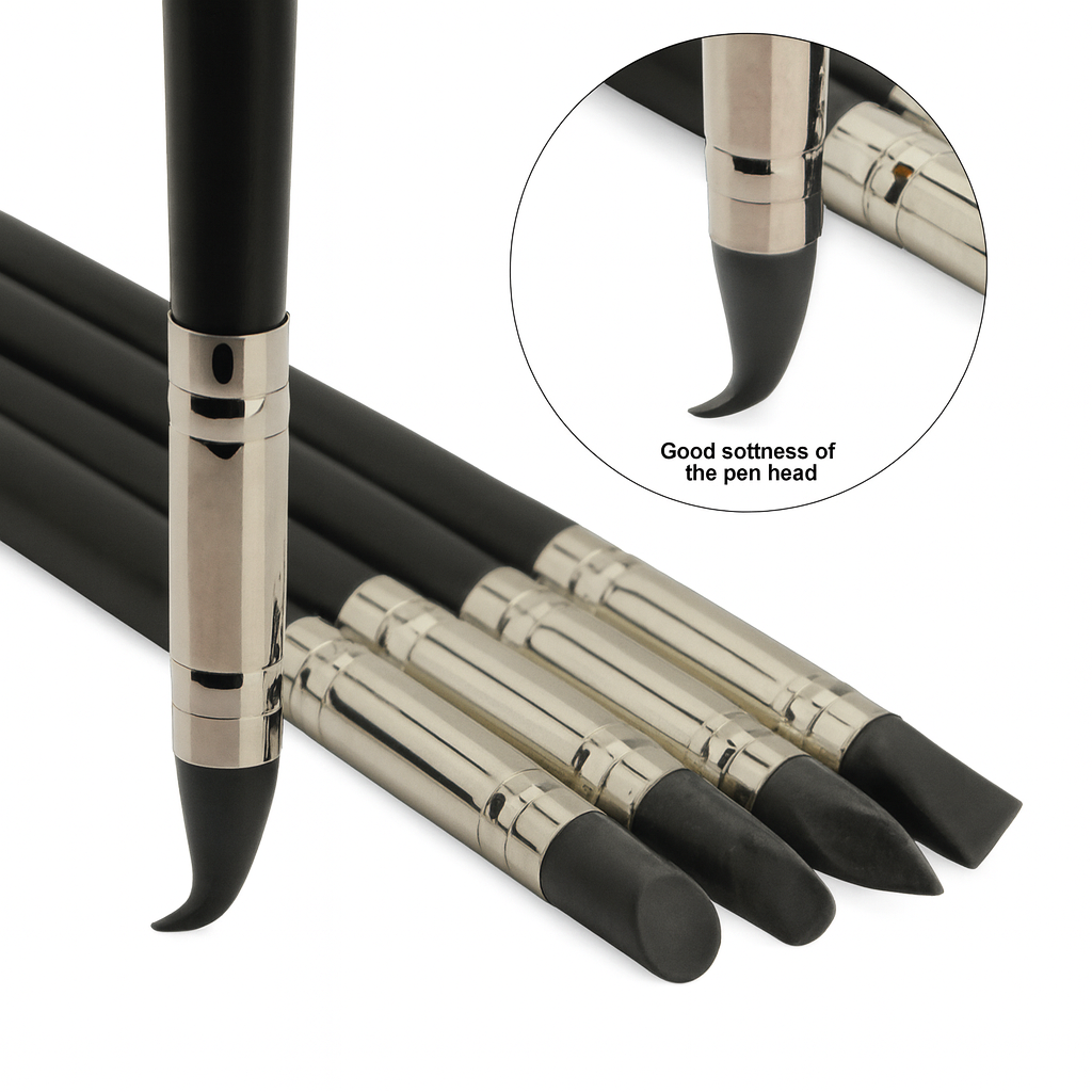 Silicone clay sculpting tool set
