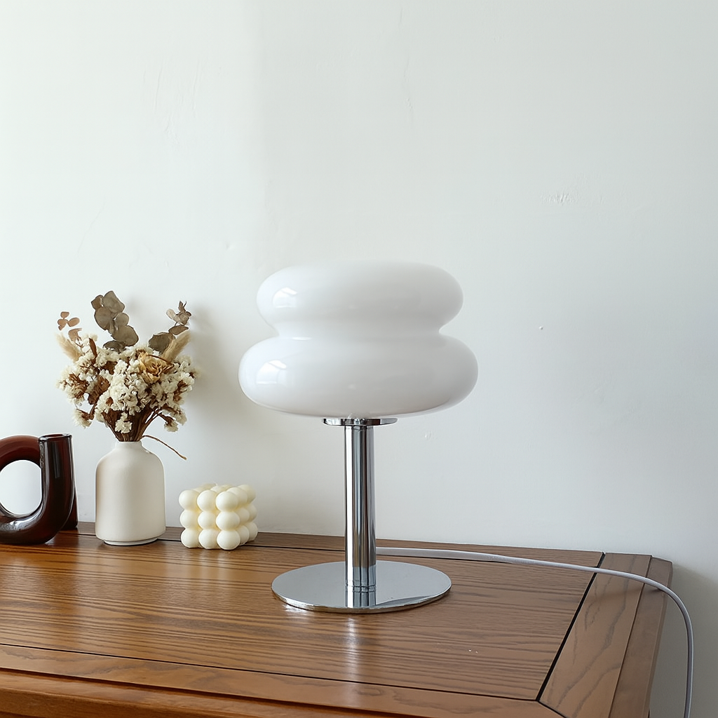 Macaron glass table lamp