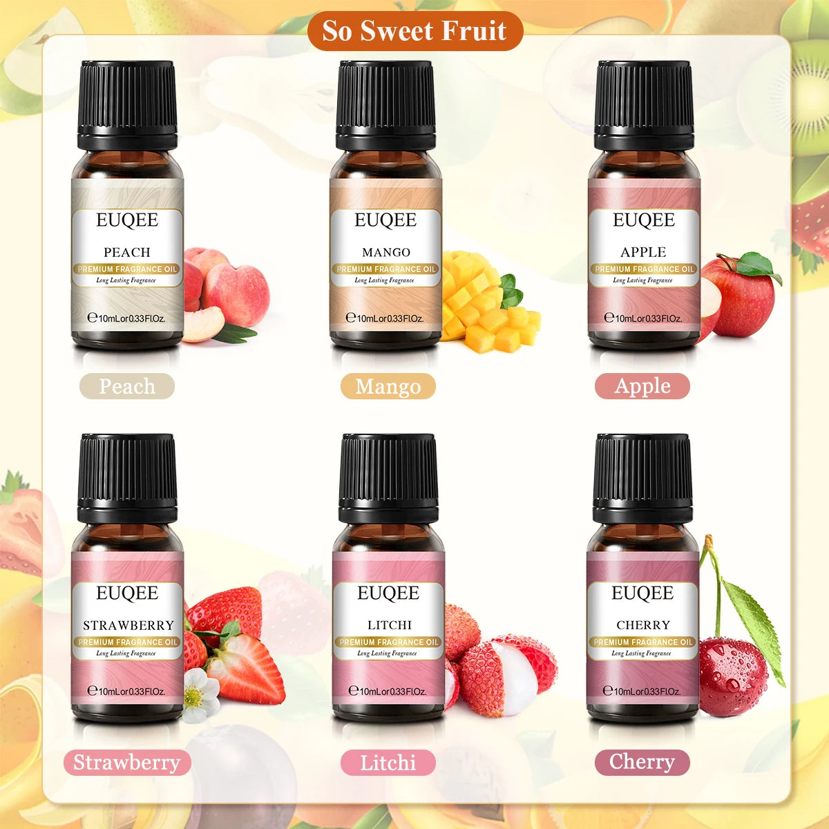 Sweet fruit fragrance oils