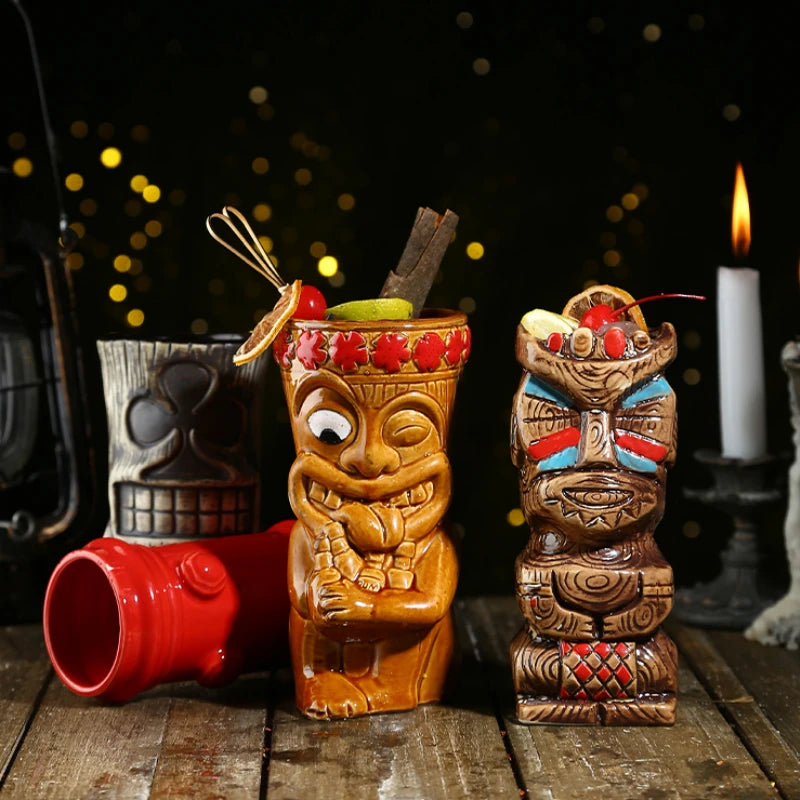Hawaii ceramic tiki mug - 35 designs