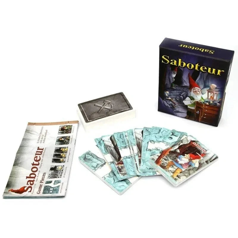 Saboteur – English card game of bluff & betrayal