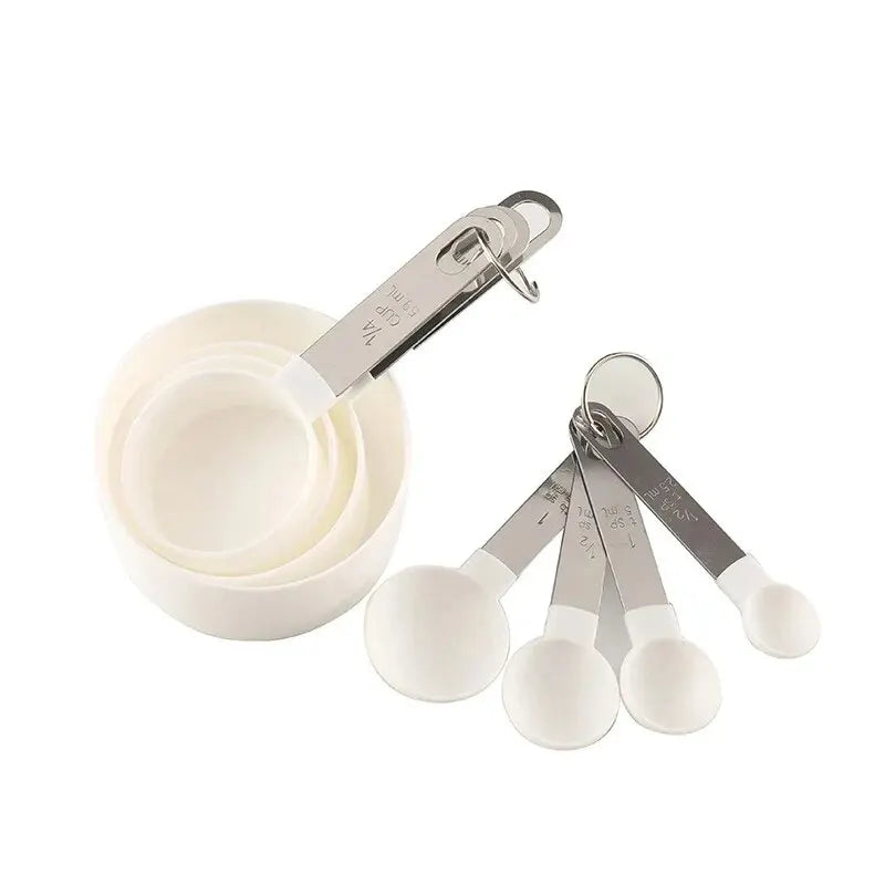 Measuring cups and spoons set - 8 pcs