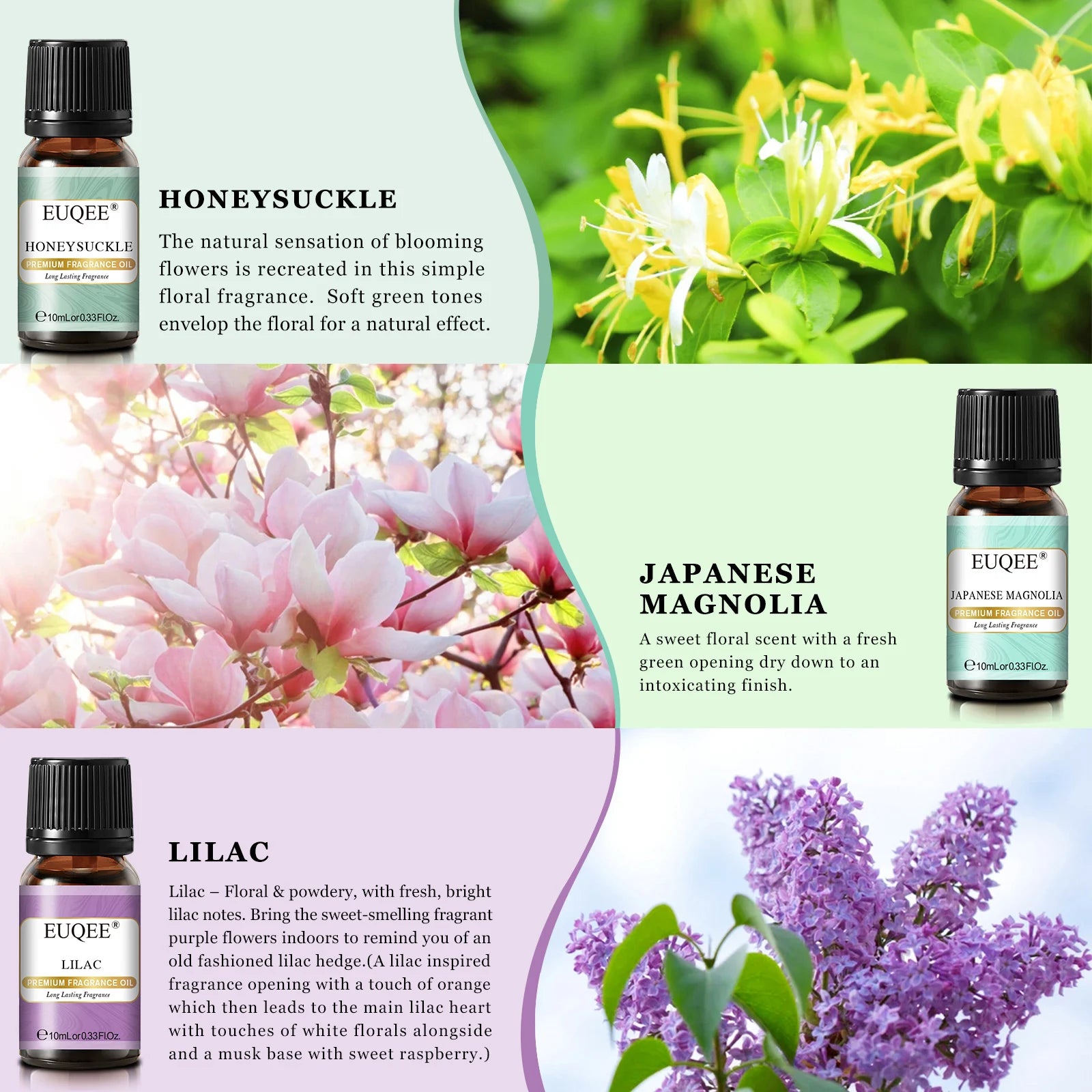 Falling in love floral fragrance oils
