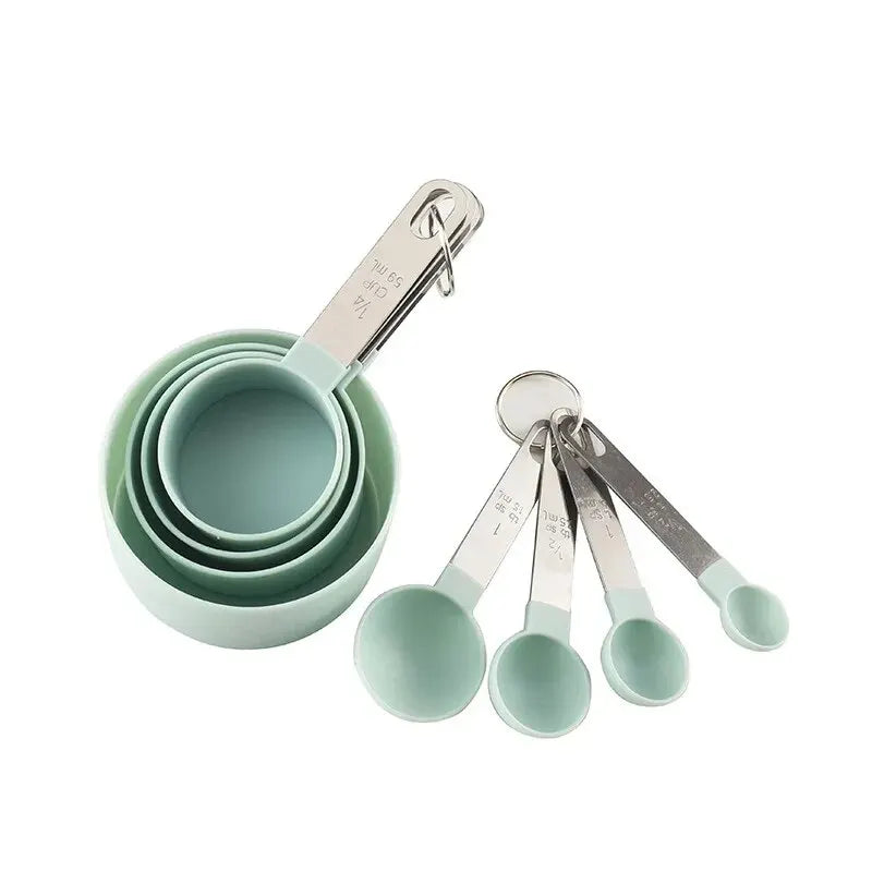 Measuring cups and spoons set - 8 pcs
