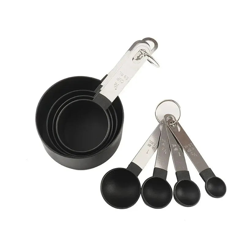 Measuring cups and spoons set - 8 pcs