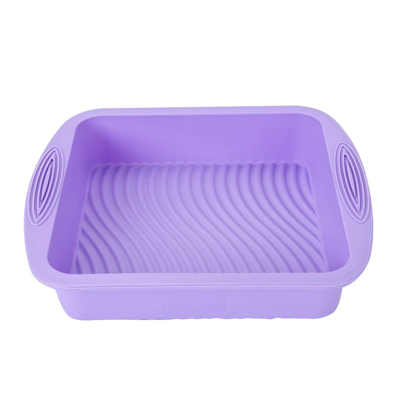 Purple silicone baking mold set