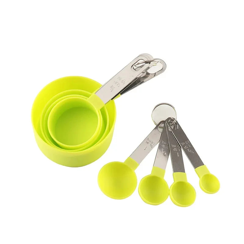 Measuring cups and spoons set - 8 pcs