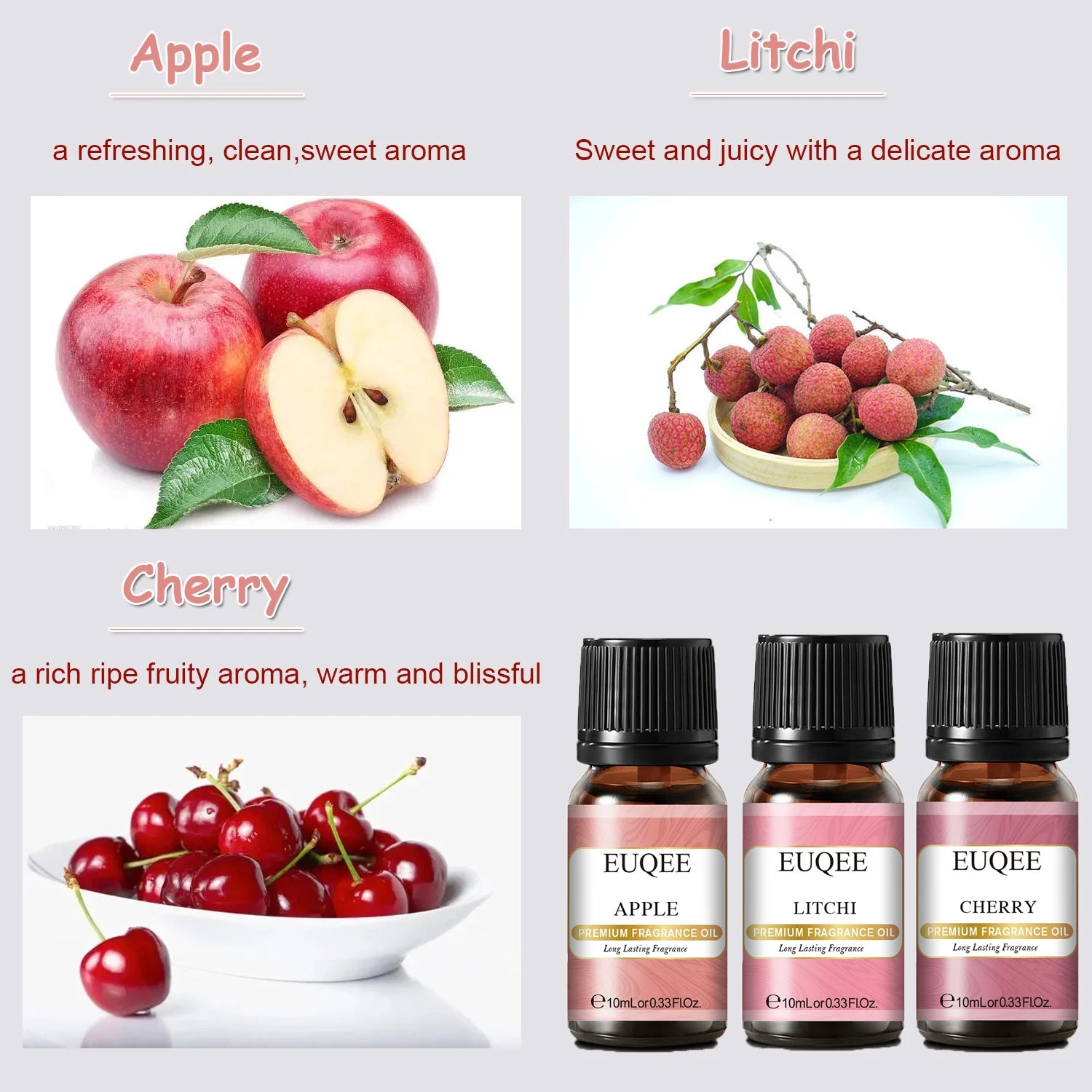 Sweet fruit fragrance oils