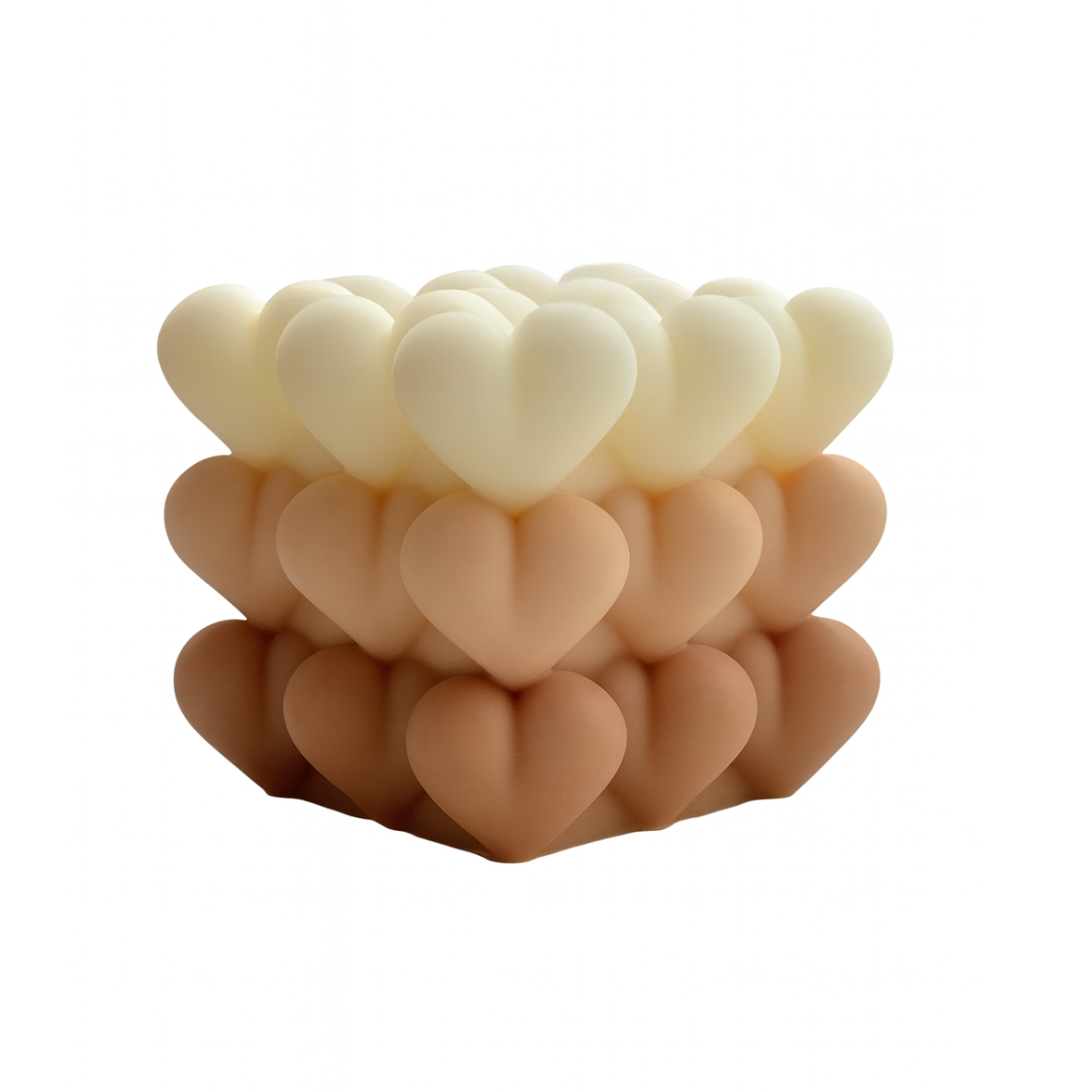 DIY love cube silicone candle mold