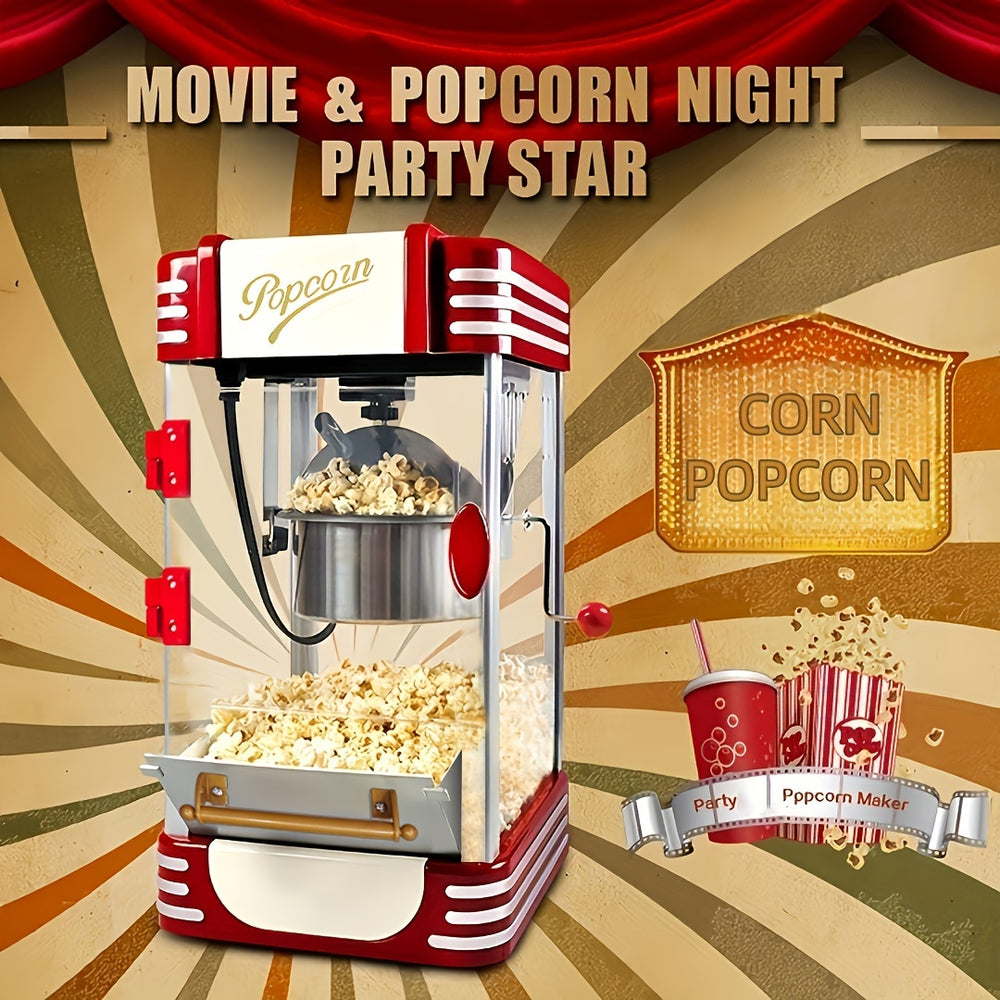 Automatic Large-Capacity Popcorn Maker Machine