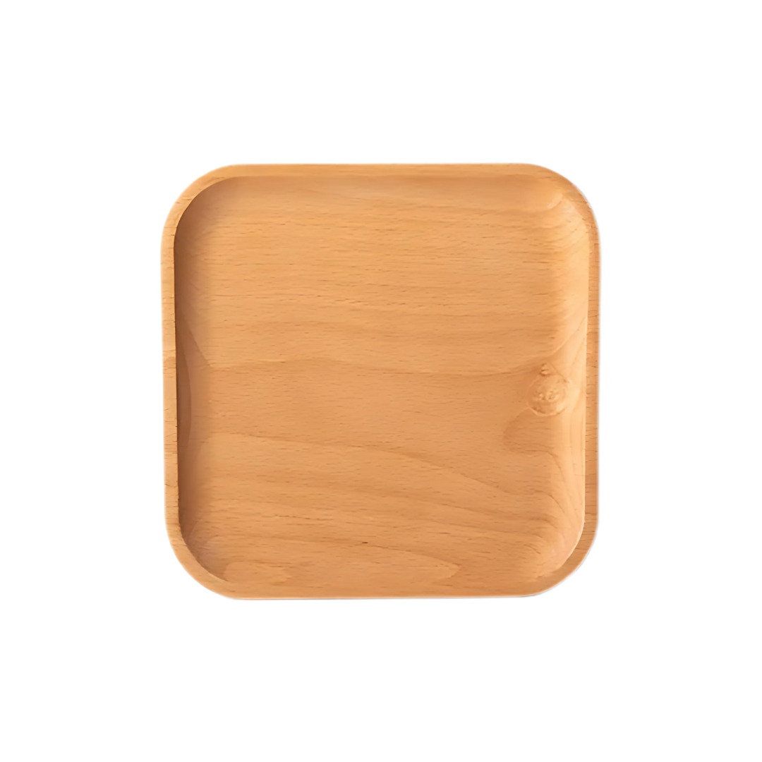 Wooden beech tray