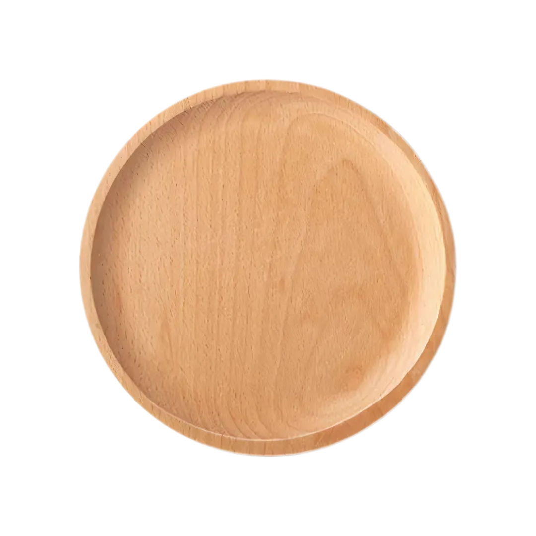 Wooden beech tray