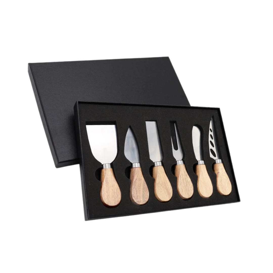 Cheese knife set - 4 or 6 pcs
