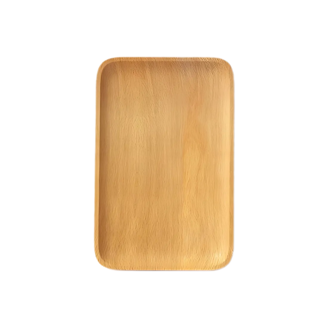 Wooden beech tray