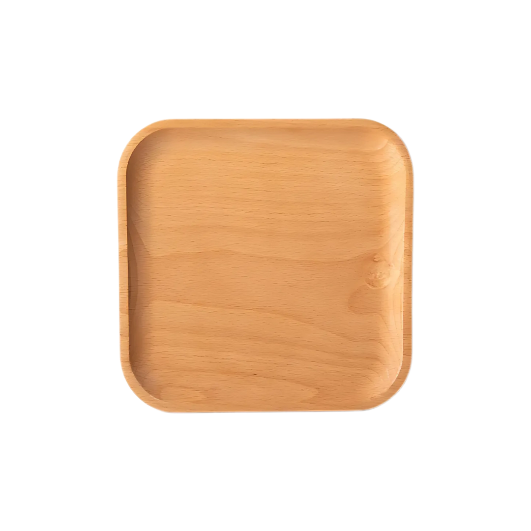 Wooden beech tray