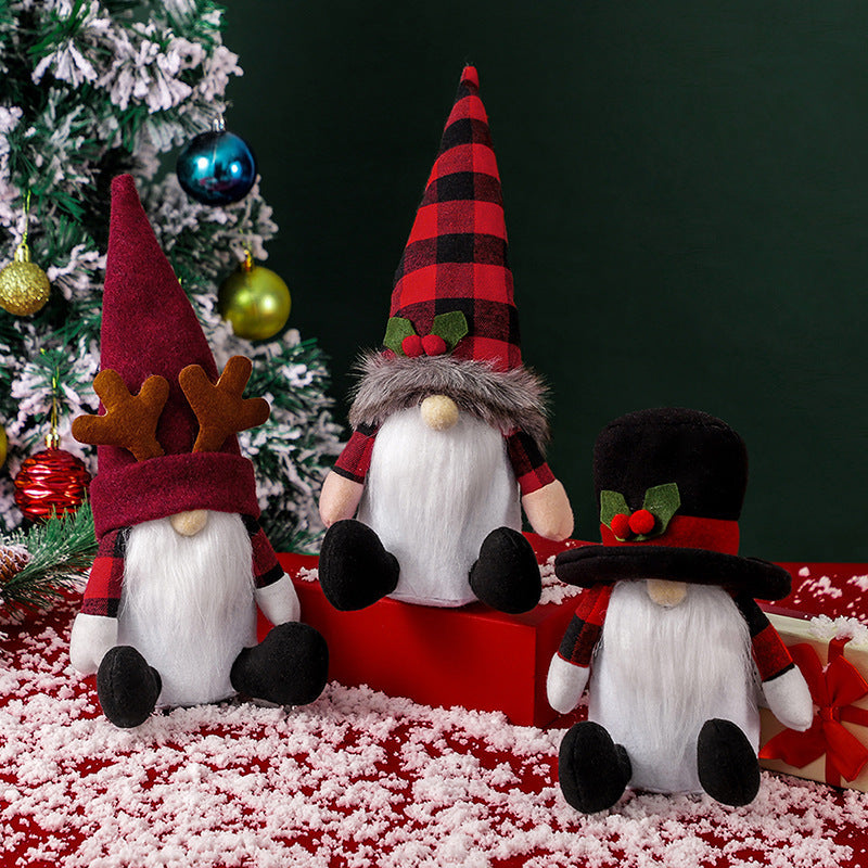 Handmade Christmas Santa Gnomes