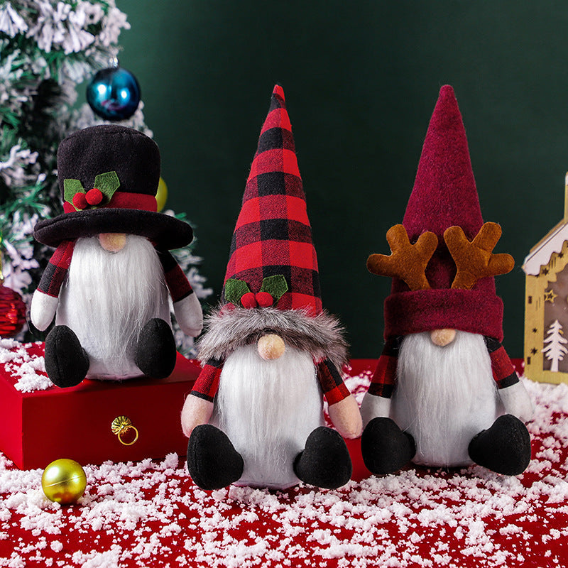 Handmade Christmas Santa Gnomes