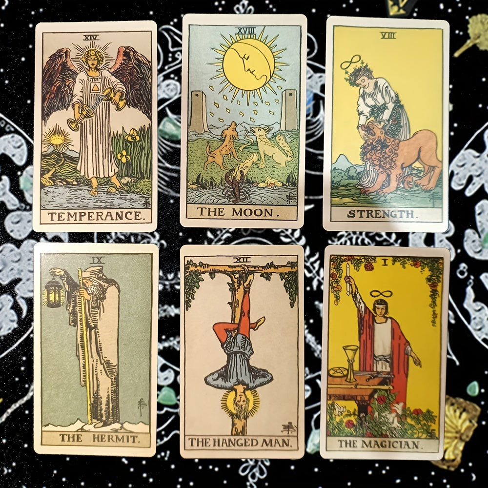 Classic Tarot Cards Deck with Guidebook