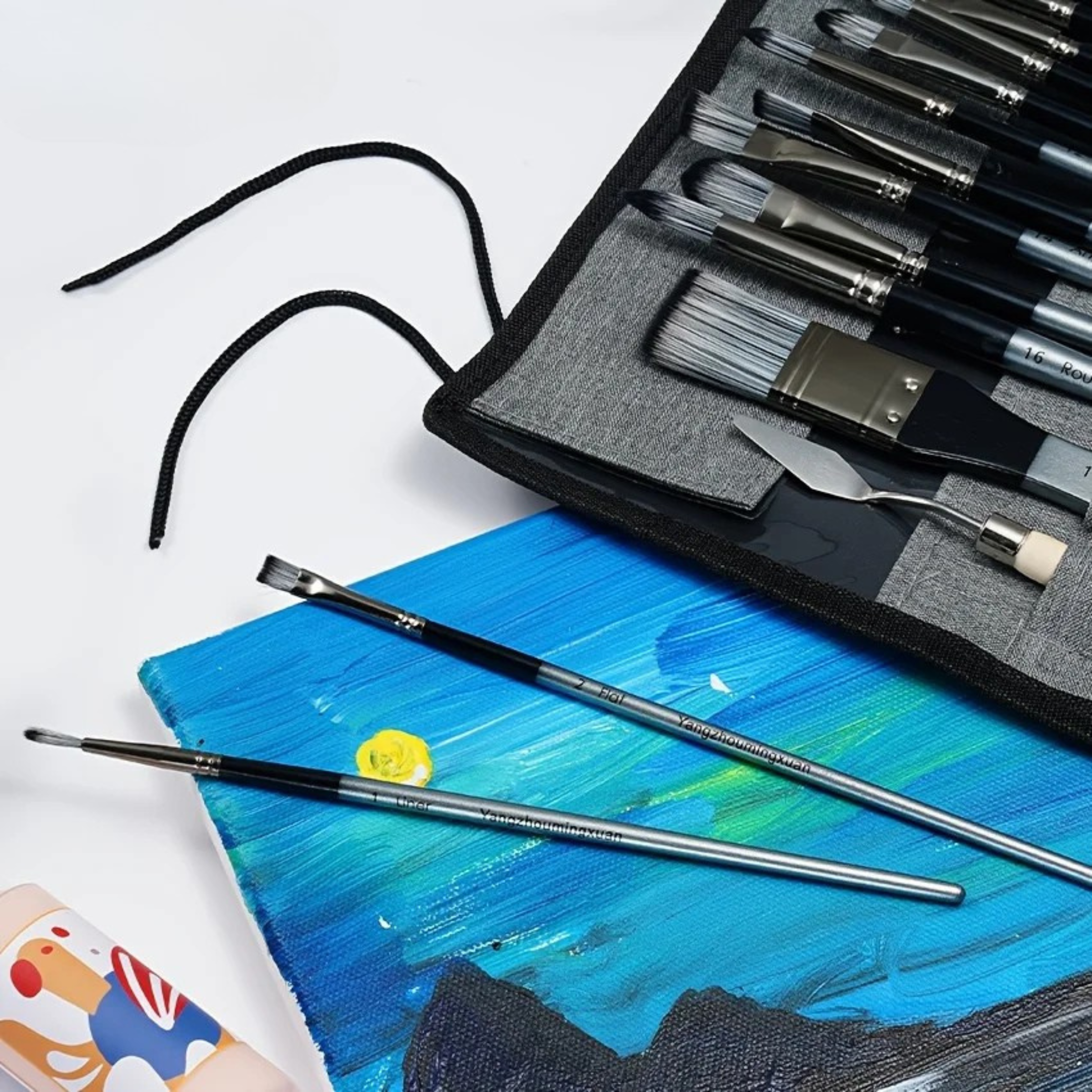 Premium paint brush set - 24 pcs