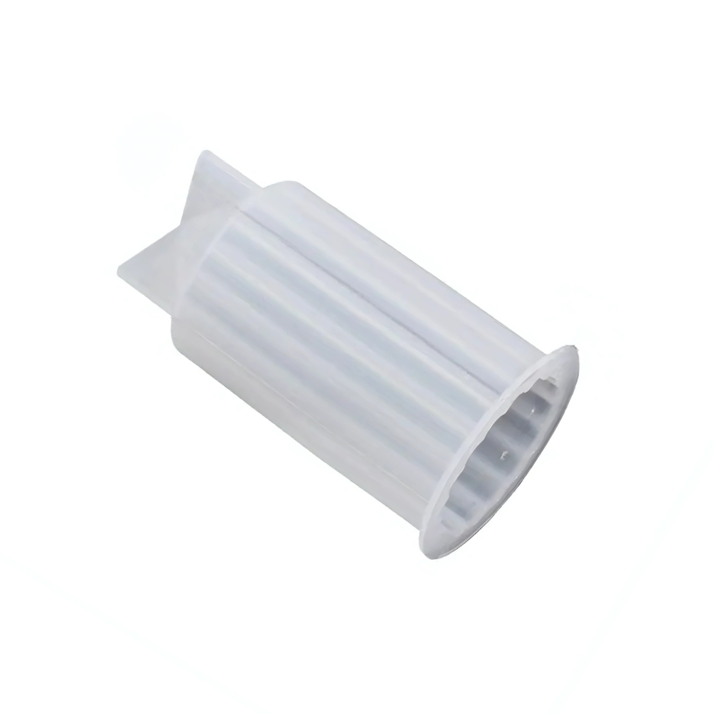 Silicone pillar candle mold