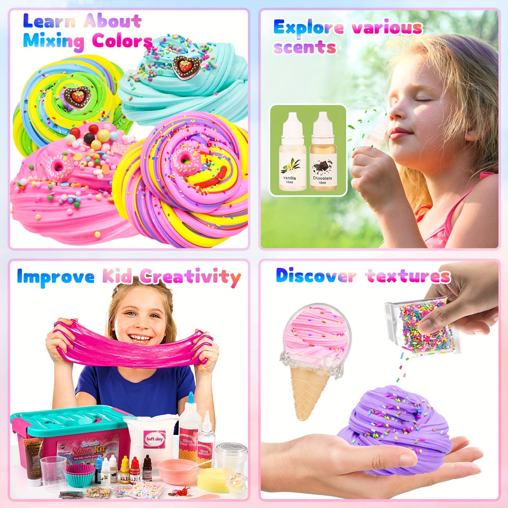 Ice Cream Slime Kit