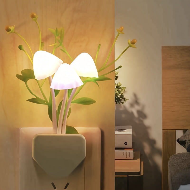 LED Mushroom Night Light