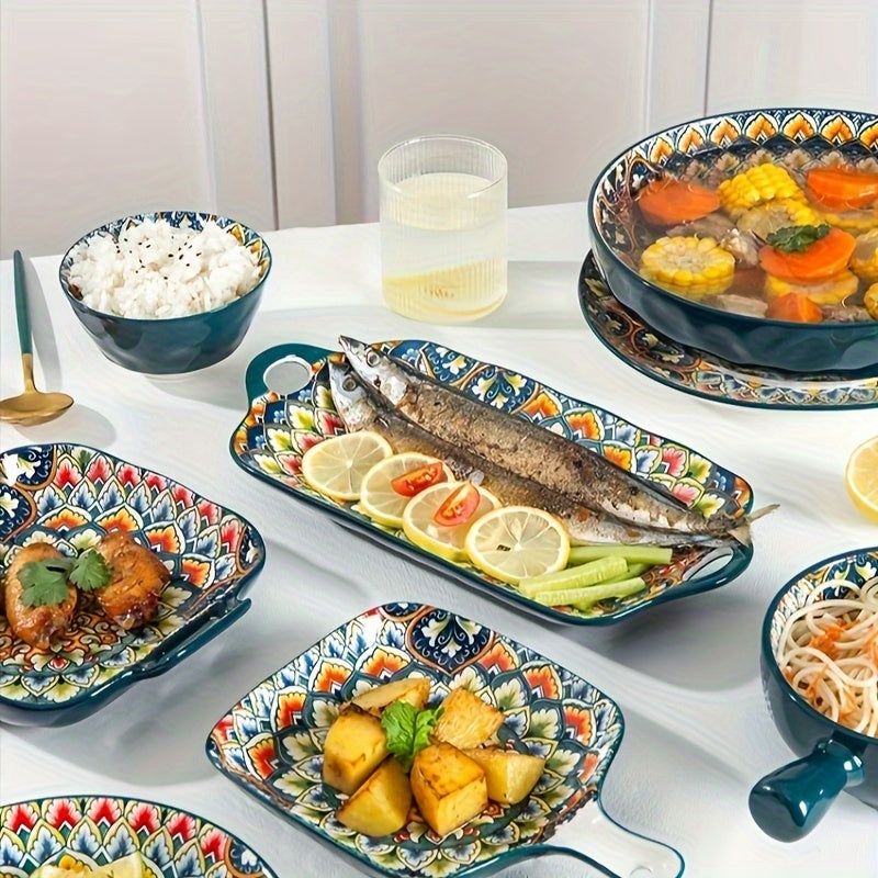 Ceramic Serving Platters Set