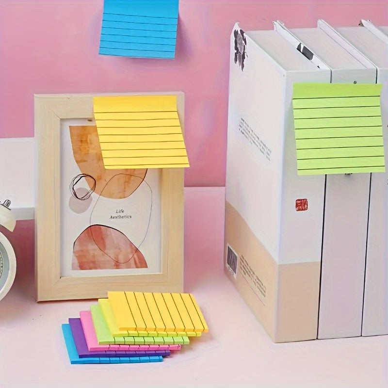 Colorful Lined Sticky Notes