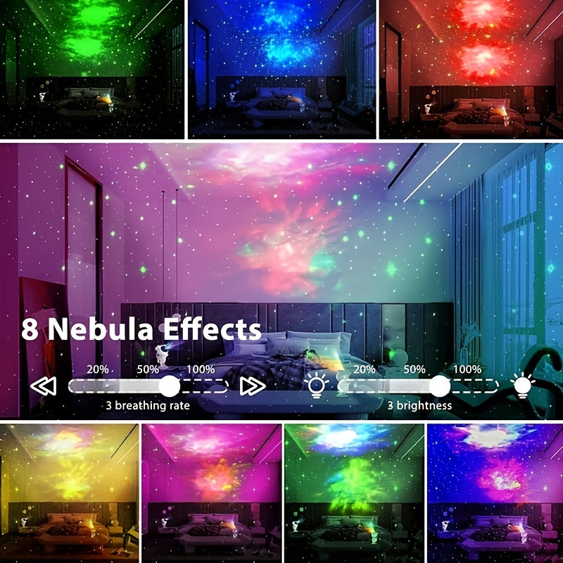 Astronaut Star Projector Night Lamp