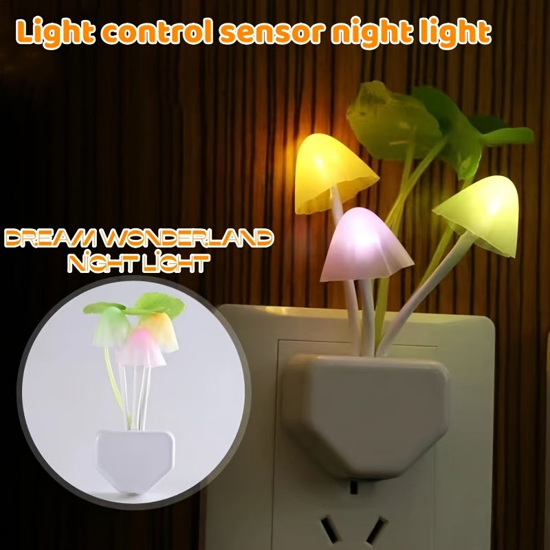 LED Mushroom Night Light