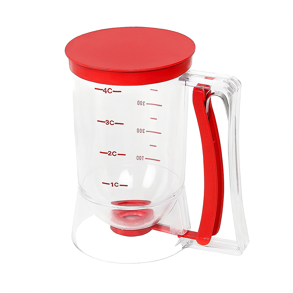 Batter dispenser - Precise pouring for pancakes & cupcakes