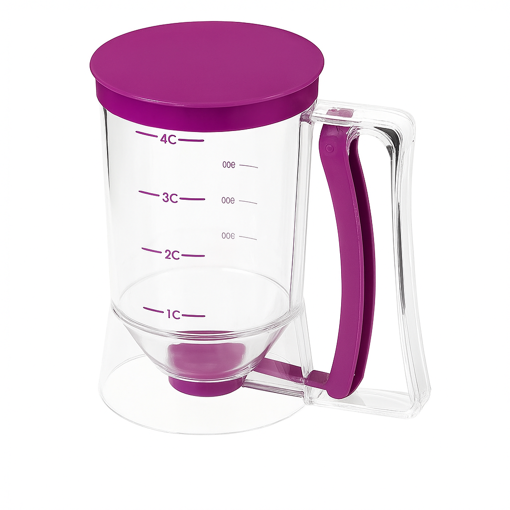 Batter dispenser - Precise pouring for pancakes & cupcakes