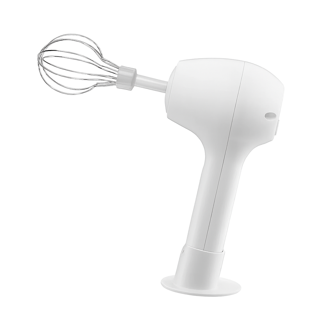 Wireless portable electric food mixer