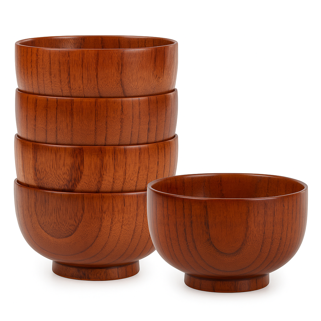 Retro wood bowl