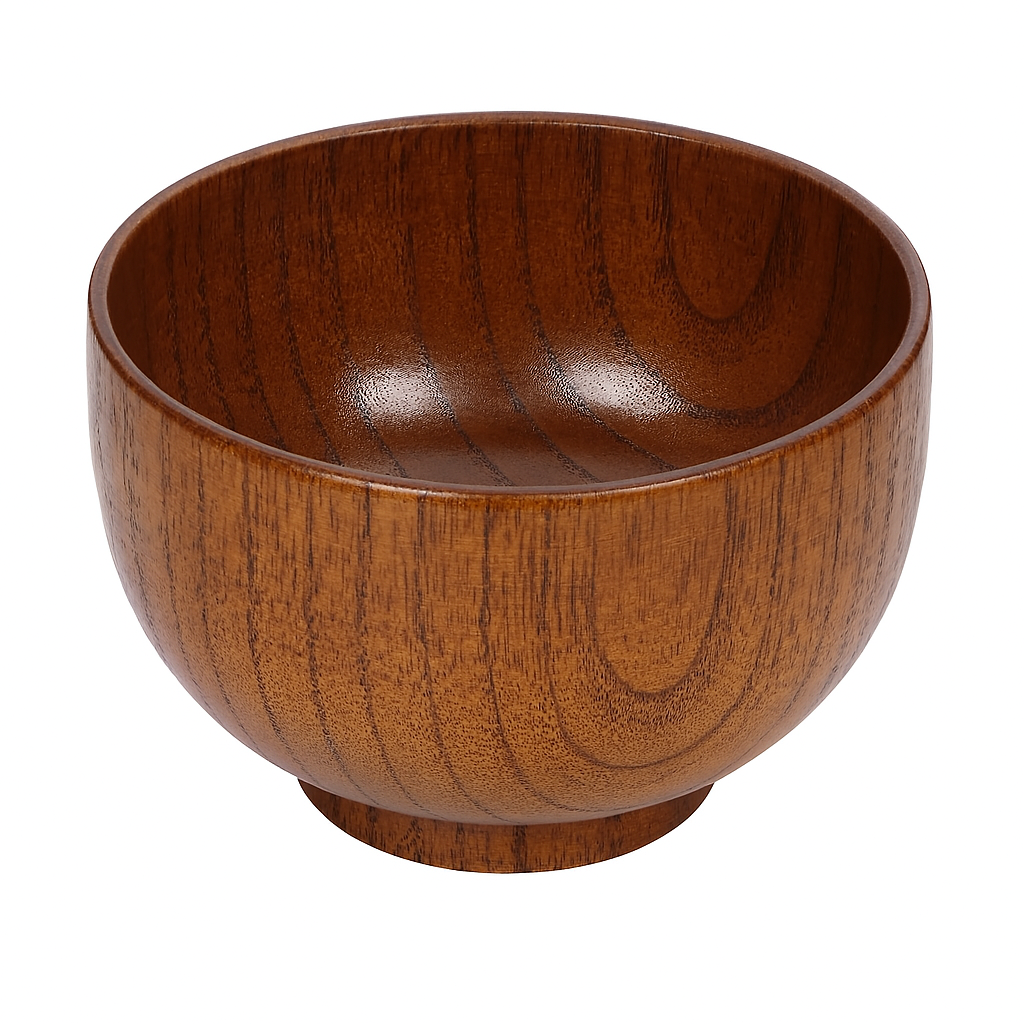 Retro wood bowl