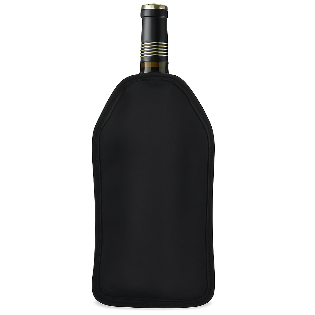Wine cooling sleeve - Gel insulated for beer, wine & soda