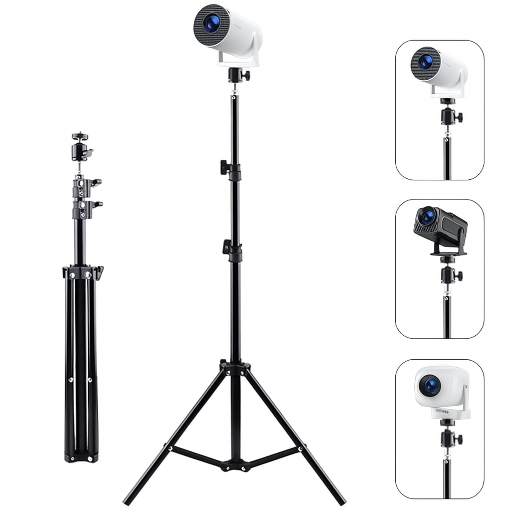 Universal mini projector tripod stand