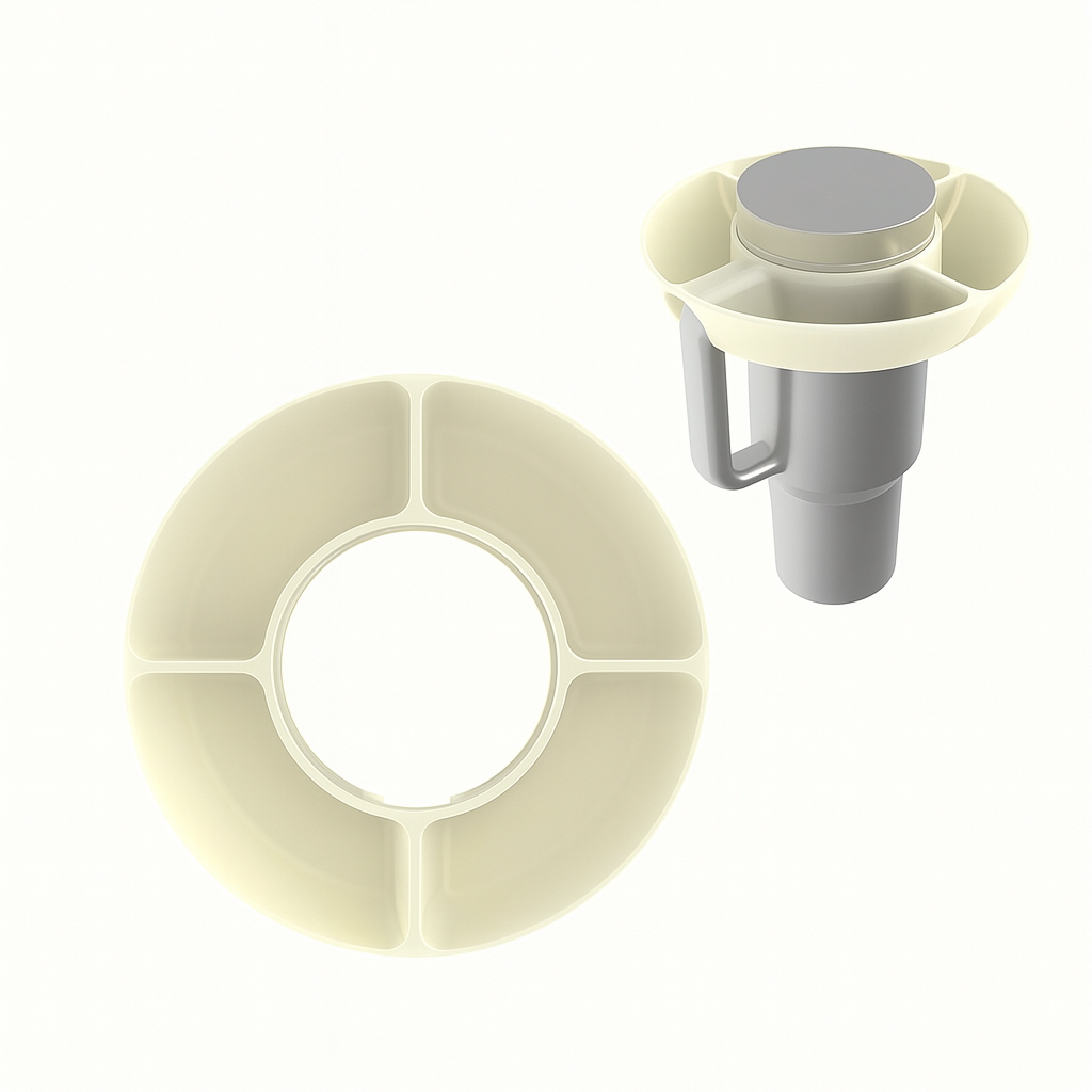 Silicone snack bowl