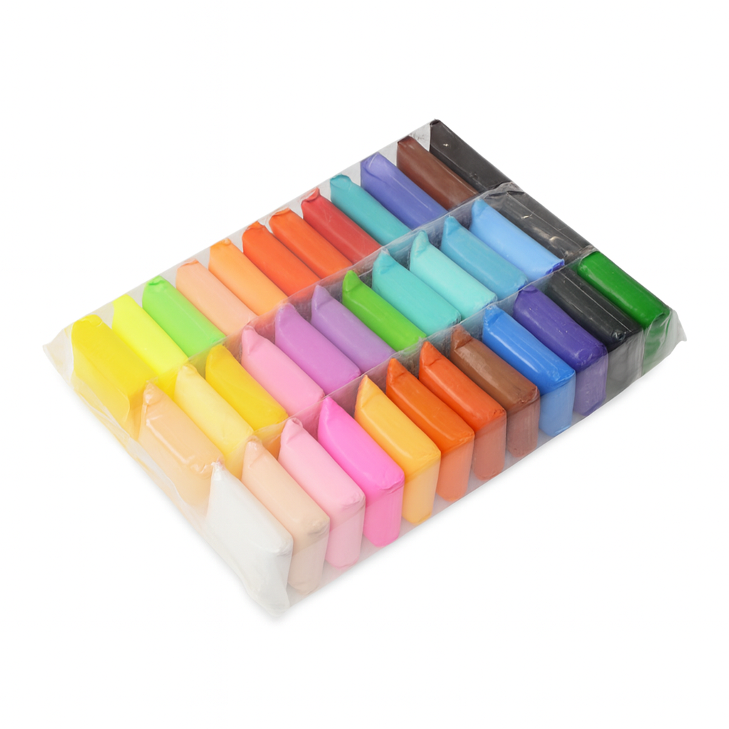 Air-dry clay set – ultra-light