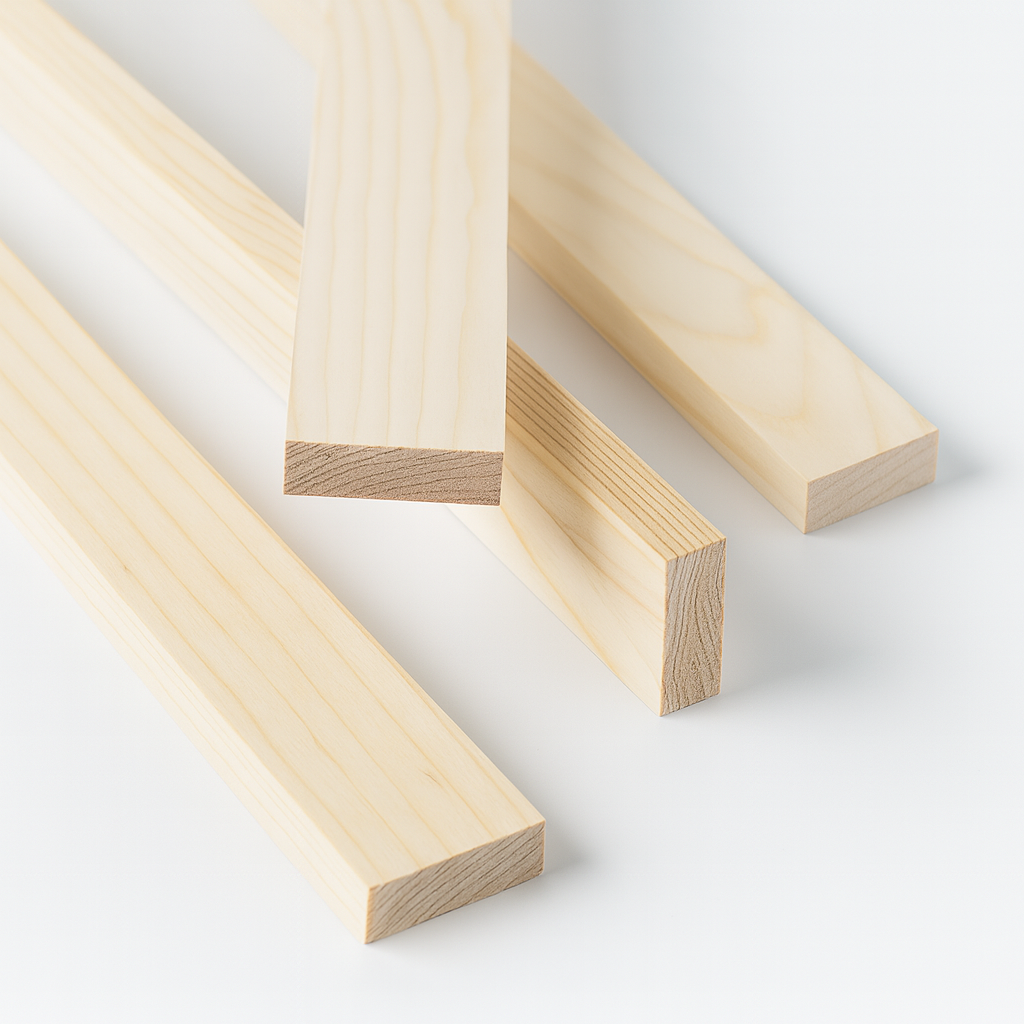 Wooden rolling guide set