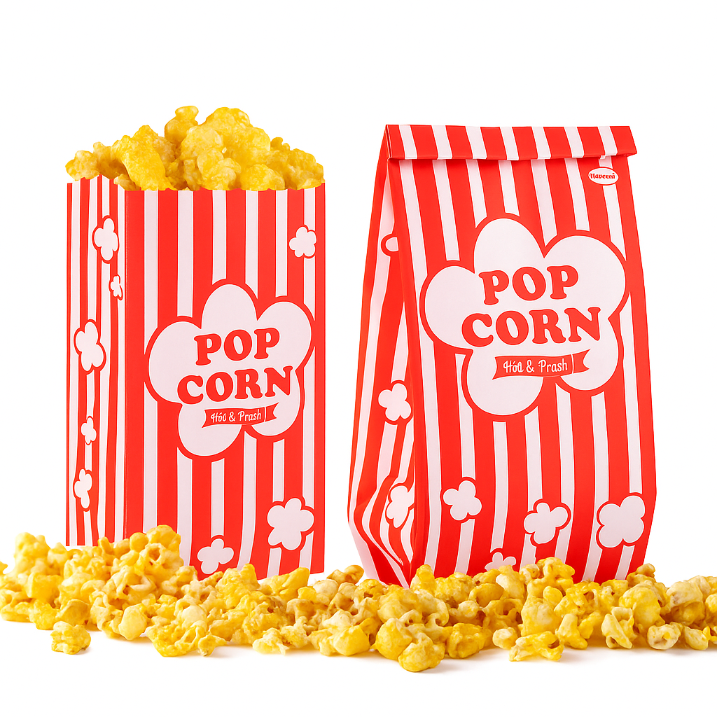 Popcorn paper bags